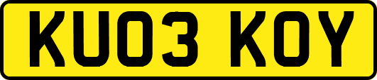 KU03KOY