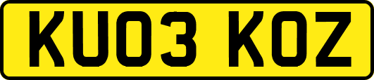 KU03KOZ