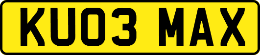 KU03MAX