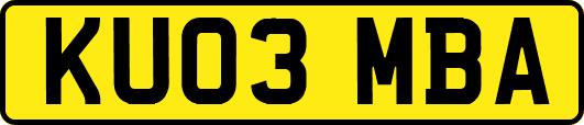 KU03MBA