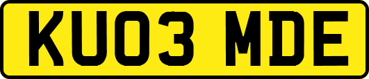 KU03MDE