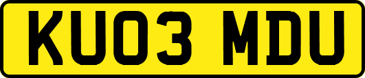 KU03MDU