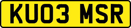 KU03MSR