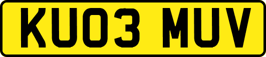 KU03MUV