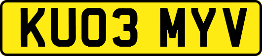 KU03MYV