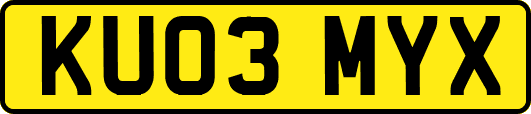 KU03MYX