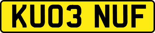 KU03NUF