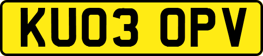 KU03OPV