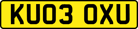 KU03OXU