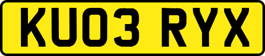 KU03RYX