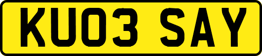 KU03SAY