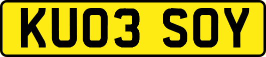 KU03SOY
