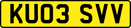 KU03SVV