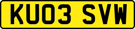 KU03SVW