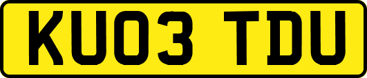 KU03TDU