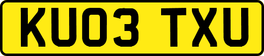 KU03TXU