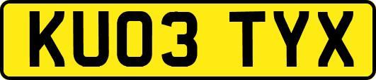 KU03TYX