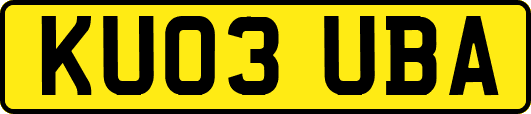 KU03UBA
