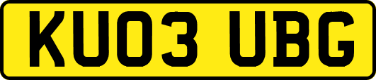 KU03UBG