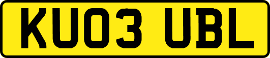 KU03UBL