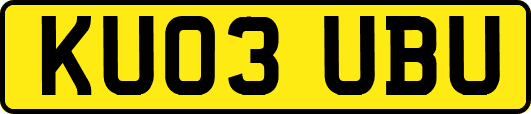 KU03UBU