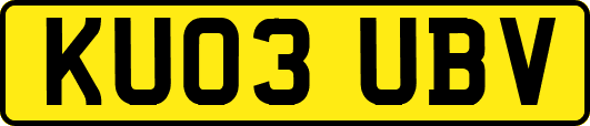 KU03UBV
