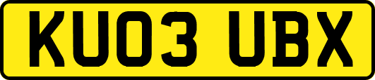KU03UBX