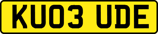 KU03UDE