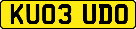 KU03UDO