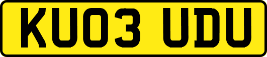 KU03UDU