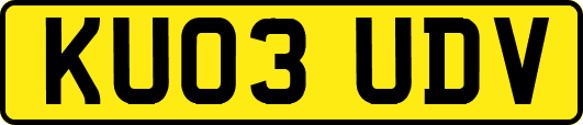 KU03UDV