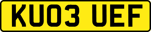 KU03UEF