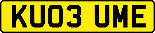 KU03UME
