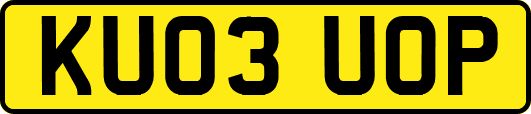 KU03UOP