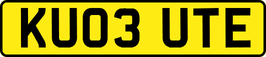KU03UTE