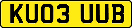 KU03UUB