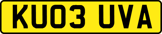 KU03UVA