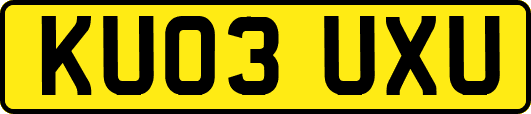 KU03UXU