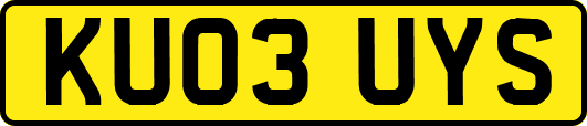 KU03UYS