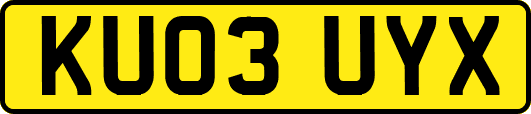 KU03UYX