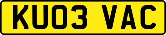 KU03VAC