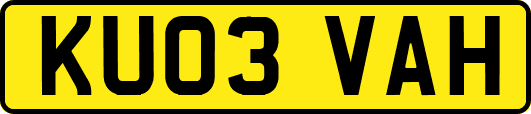 KU03VAH