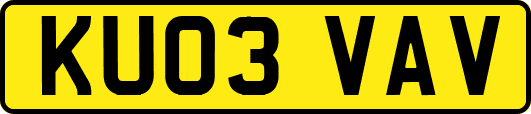 KU03VAV