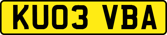 KU03VBA