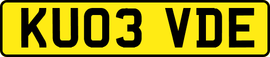 KU03VDE