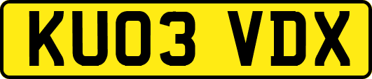 KU03VDX
