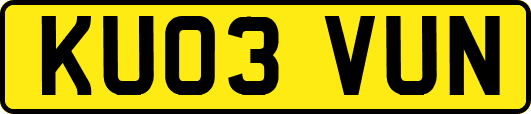 KU03VUN