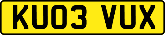 KU03VUX