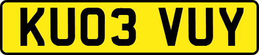 KU03VUY