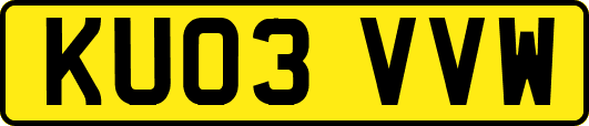 KU03VVW